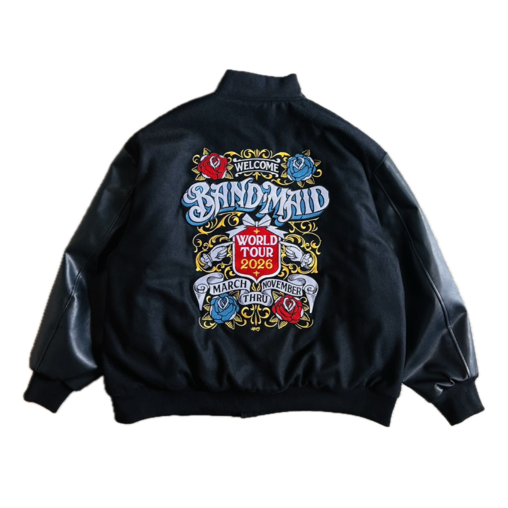 [数量限定・先行受注販売][Limited Quantity / Advance Pre-Order]  BMWT2026 TOUR BOARD EMBROIDERED VARSITY JKT