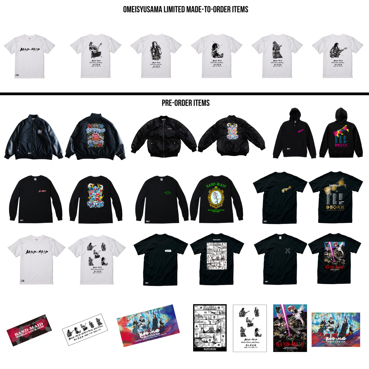 BAND-MAID OFFICIAL ONLINE SHOP – BAND-MAID ONLINE SHOP