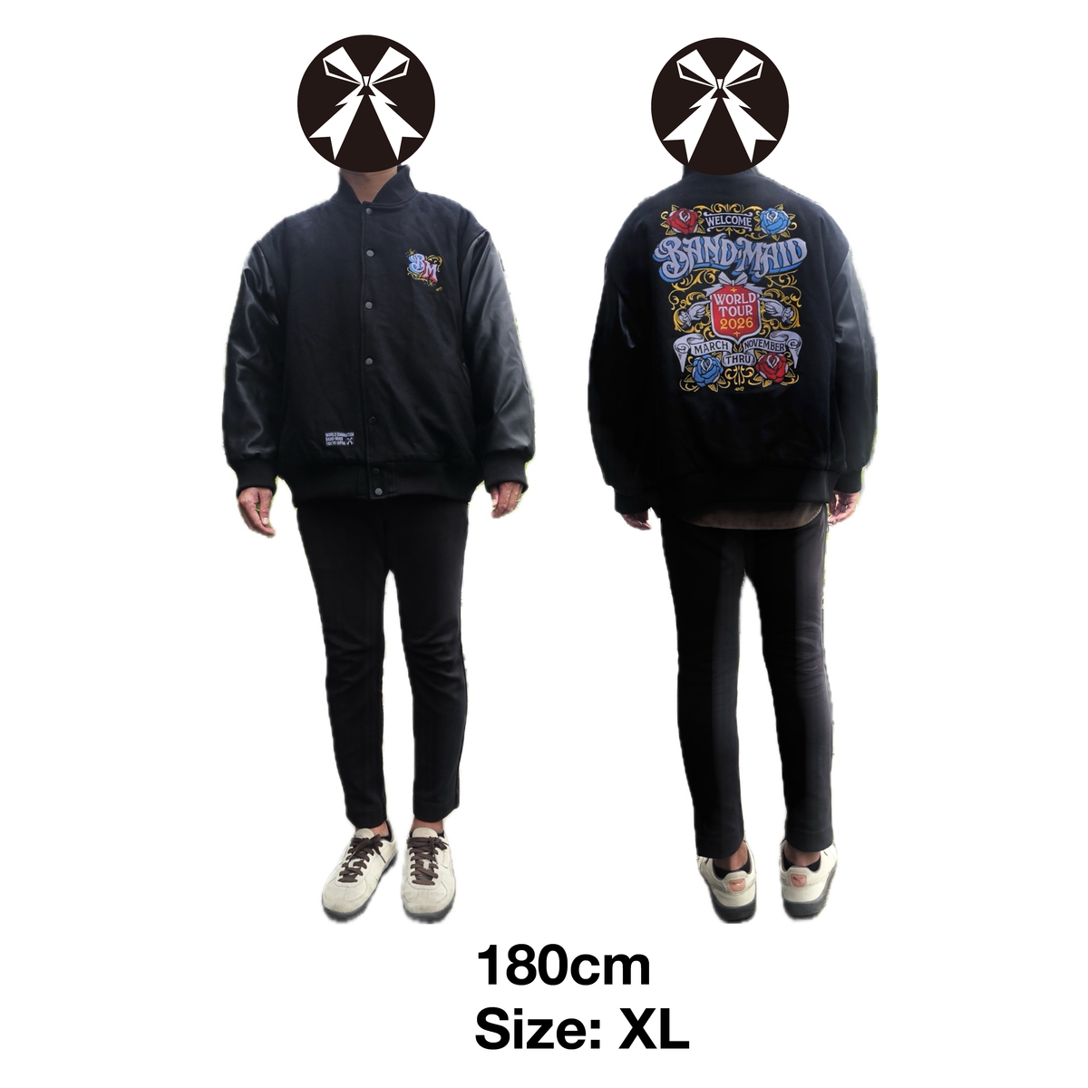 [数量限定・先行受注販売][Limited Quantity / Advance Pre-Order]  BMWT2026 TOUR BOARD EMBROIDERED VARSITY JKT